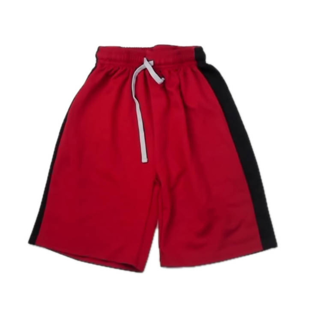 Resinta Boys Red | Black Athletic Shorts size: 8-10 Years